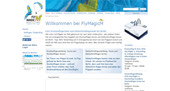 Desktop Screenshot of flymagic.de